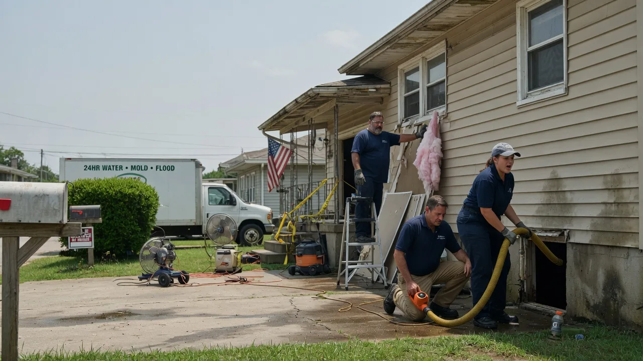 Water Damage Repair in Garden City, AL near me